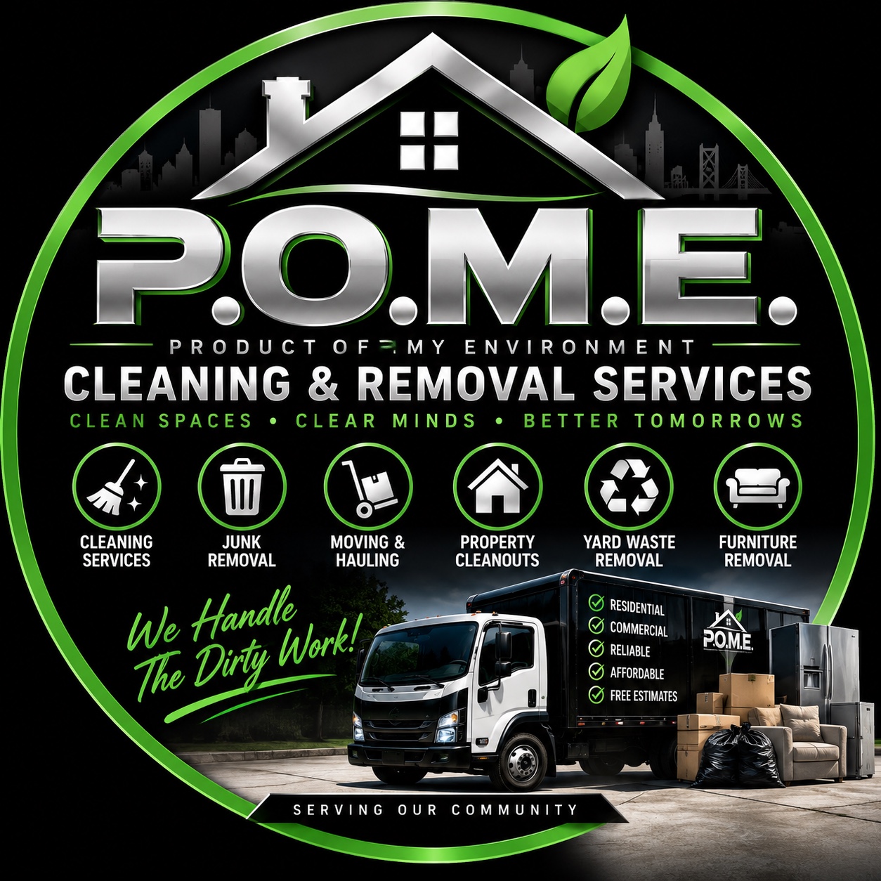 P.O.M.E. Cleaning and Removal Services